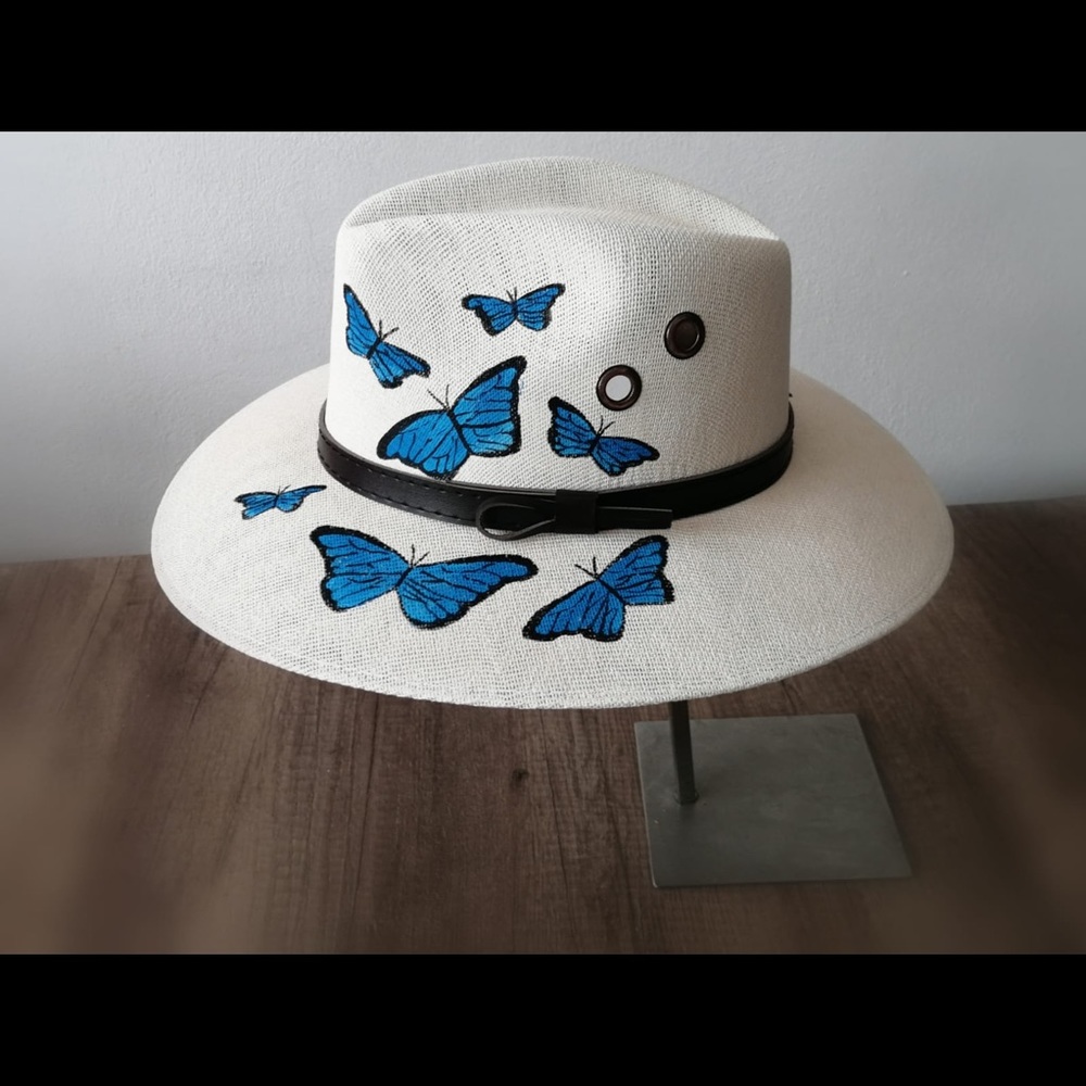 Mexican Hat, Handpainted, Made in Mexico, NWOT